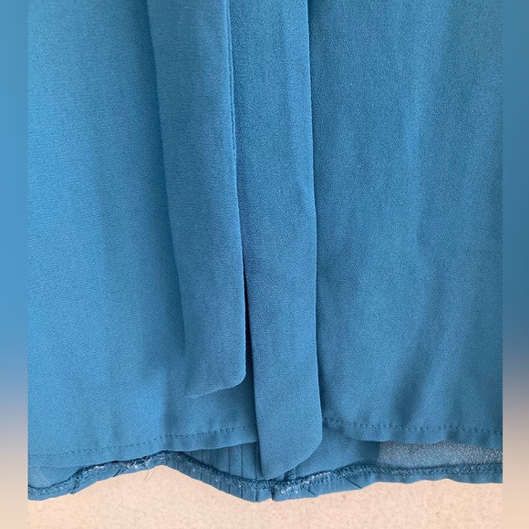 Talbots Ruffle Front Blouse - Picture 5 of 7